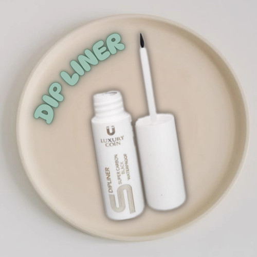 خط چشم لاکچری کوین dip liner luxury coin خط چشم مشکی خط چشم مات