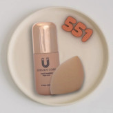 خرید کرم پودر پد دار لاکچری کوین شماره ۵۵۱_LUXURY COIN